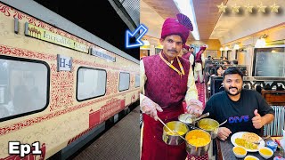 My first India’s Premium Luxury Train Journey  3 lakh ka ticket 😳  Indian Railways  Ep1 [upl. by Eedolem893]