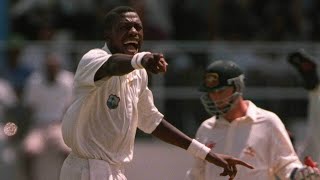 How would todays Aussies go facing Curtly Ambrose  Australia v West Indies 202223 [upl. by Nwotna]