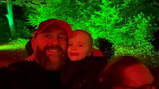 Stunning Christmas Light Show at Dunham Massey [upl. by Froemming]