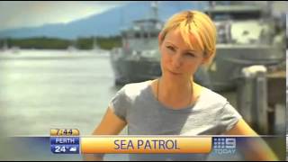 Sea Patrol  Today Show 24 April 2011 [upl. by Adnamor551]