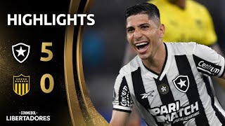 BOTAFOGO vs PEÑAROL  HIGHLIGHTS  CONMEBOL LIBERTADORES 2024 [upl. by Lilah]