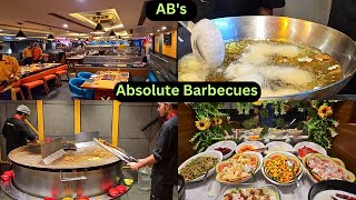 😋Vizag😊😋 Unlimited Buffet  Absolute Barbecues Vizag  Vizag ABs [upl. by Ynwat]