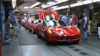 Chevrolet CORVETTE Production Line [upl. by Sandi]