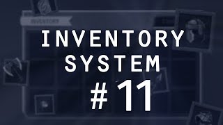 Item Pickup  Items amp Inventory in Unity pt11 [upl. by Fachini]