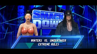 Winters vs Undertaker  WWE SmackDown Extreme Rules Live Match [upl. by Slaughter942]