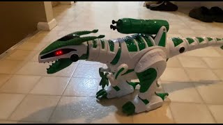 Power Your Fun Intellisaur Remote Control Dinosaur Robot Review [upl. by Woodford]