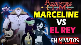 MARCELINE CONTRA LOS VAMPIROS  ESTACAS HORA DE AVENTURA RESUMEN EN MINUTOS [upl. by Saoj]