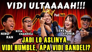 VIDI PODHUB ULANG TAHUN‼️ SELAMAT TINGGAL GOOD IMAGE🤣  VIDI ENZY CHANDIKA NINO RAN [upl. by Seek466]