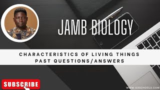 JAMB Biology 2025 EP 1  Characteristics of Living things [upl. by Gayel]