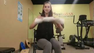 Wrist Towel Wringing Flexion amp Extension [upl. by Ylrehs]