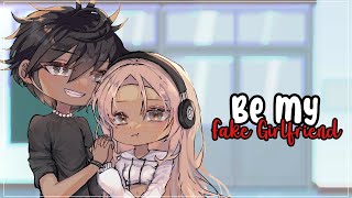 Be My Fake Girlfriend  GLMM  Original Storyline  Gacha Life Mini Movie [upl. by Tterb316]