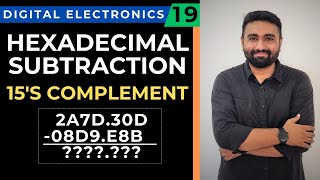 Hexadecimal Subtraction using 15s Complement Method [upl. by Esened895]