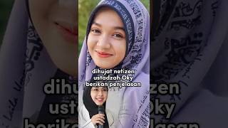 Dihujat netizen ustadzah Oky beri penjelasan pengajian Ning umi Laila [upl. by Noraha]