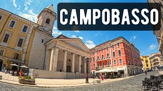 Campobasso Italy 🇮🇹  Virtual Walking Tour City  Summer 2022  4K60FPS ASMR [upl. by Dorris335]