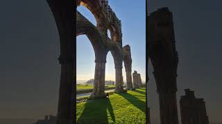 Halloween at whitby Abbey in the daytime 👻 [upl. by Constancy]