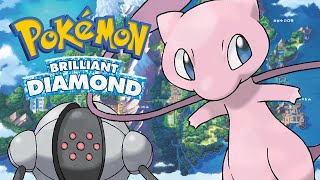 MEW  REGISTEEL  CAÇANDO LENDÁRIOS Pokémon Brilliant Diamond [upl. by Arriek]