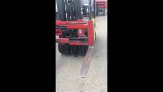 Forklift wear pad are bad on attachment [upl. by Armil406]