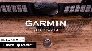 Support Changing the battery on a Garmin Heart Rate Monitor [upl. by Farrah683]