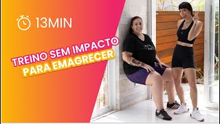 Treino sem impacto para emagrecer em casa  CAROL BORBA [upl. by Thin]