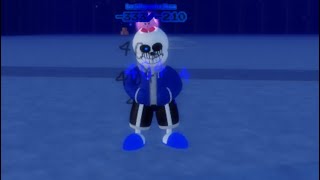 Roblox undertale sans funny boss rush wrong 404 showcase [upl. by Faria560]