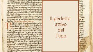 Il perfetto attivo del I tipo [upl. by Yrtnahc]