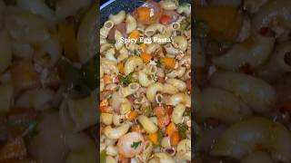 Spicy Egg Pasta  Homemade Egg Pasta Recipe  Red Sauce Pasta  Gabby Ferns pasta shorts [upl. by Rolanda456]