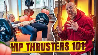 HIP THRUSTERS  Korrekt Teknik och utförande [upl. by Layman]