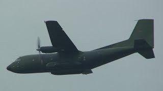 Landung Transall C160 in Nobitz 7 Okt 2014 [upl. by Valdemar]