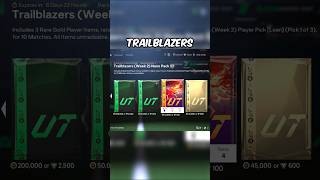 Trailblazers Week 2 Nano Pack 🔥  FC 25 Ultimate Team shorts [upl. by Wrand269]