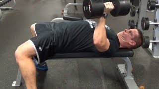 1 Arm Dumbbell Chest Press CRAZY Exercise for Bigger Pecs amp Stronger Abs [upl. by Demetrius314]