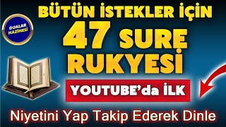 DÄ°LEK ve ZENGÄ°NLÄ°K Ä°Ã‡Ä°N 47 SURE DÄ°NLE Dualar Hazinesi [upl. by Negris]