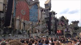 Oliver Heldens live Gecko at Tomorrowland 2015 Mainstage [upl. by Llehsem]