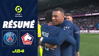 PARIS SAINTGERMAIN  LOSC LILLE 4  3  Résumé  PSG  LOSC  20222023 [upl. by Studdard]