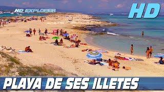 Playa de Ses Illetes Formentera  Spain [upl. by Ashely]