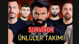 SURVİVOR 2025 MUHTEMEL ÜNLÜLER TAKIMI survivor survivorallstar şampiyon acun survivor2025 tv8 [upl. by Garnes]