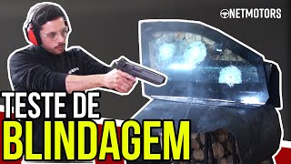 COMO O CARRO É BLINDADO😱🔥 PROCESSO E TESTE DE TIRO EM BLINDAGEM REAL [upl. by Meredeth537]