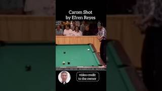 Carom Shot on 7 9 ball by Efren quotBataquot Reyes shorts billiards pool satisfying highlights [upl. by Gavrila]