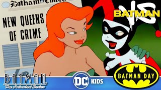 Harley Quinn amp Poison Ivy Team Up  Batman The Animated Series  dckids [upl. by Stockmon]