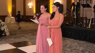 The most perfect joint maid of honor speech [upl. by Ybhsa]