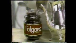 1985 Folgers Coffee Crystals quotSecretly replace at Arnaud’s Restaurantquot TV Commercial [upl. by Ennaillek]