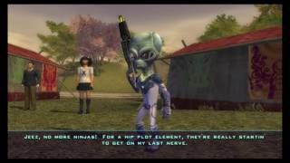 Destroy All Humans 2  Funny moments and dialogue [upl. by Nerreg124]