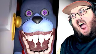 FNAF ANIMATION THAT IS HAUNTING The Hidden Nightmares BLENDERFNAF amp 3 VHS FNAF REACTION [upl. by Purse]