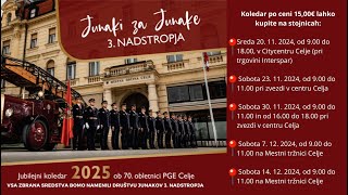 PGE Celje dobrodelni koledar  Junaki za Junake 3 nadstropja [upl. by Vachell987]