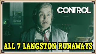 Control All 7 Langstons Runaway Locations  Missing Altered Items [upl. by Mussman]