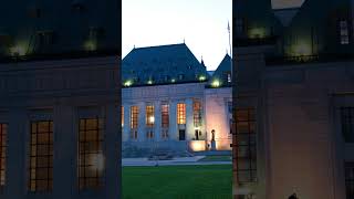 Supreme Court of Canada Ottawa By GlobalEateriescom travel supreme court canada [upl. by Nitsid]