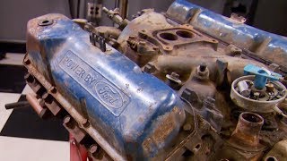 Tearing Down a Pair of 351 Small Blocks Windsor vs Cleveland  HorsePower S16 E10 [upl. by Ytsrik]