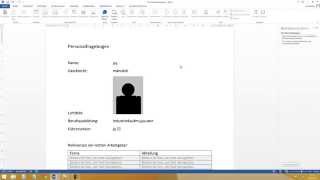 Formular erstellen in Microsoft Word [upl. by Nniuqal]