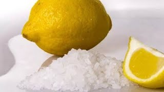 طريقه عمل ملح الليمون في البيت Citric acid للاستخدام في التنظيف [upl. by Susy975]