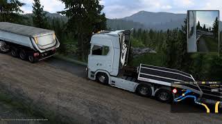 Drive to the Kirkenes quarry TruckersMP Promods Euro Truck Simulator 2 [upl. by Ronal]