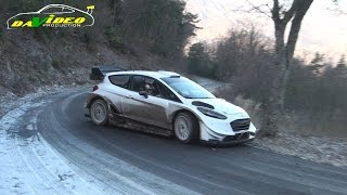 Test MonteCarlo 2017  Ogier Ingrassia Fiesta WRC [upl. by Godard]